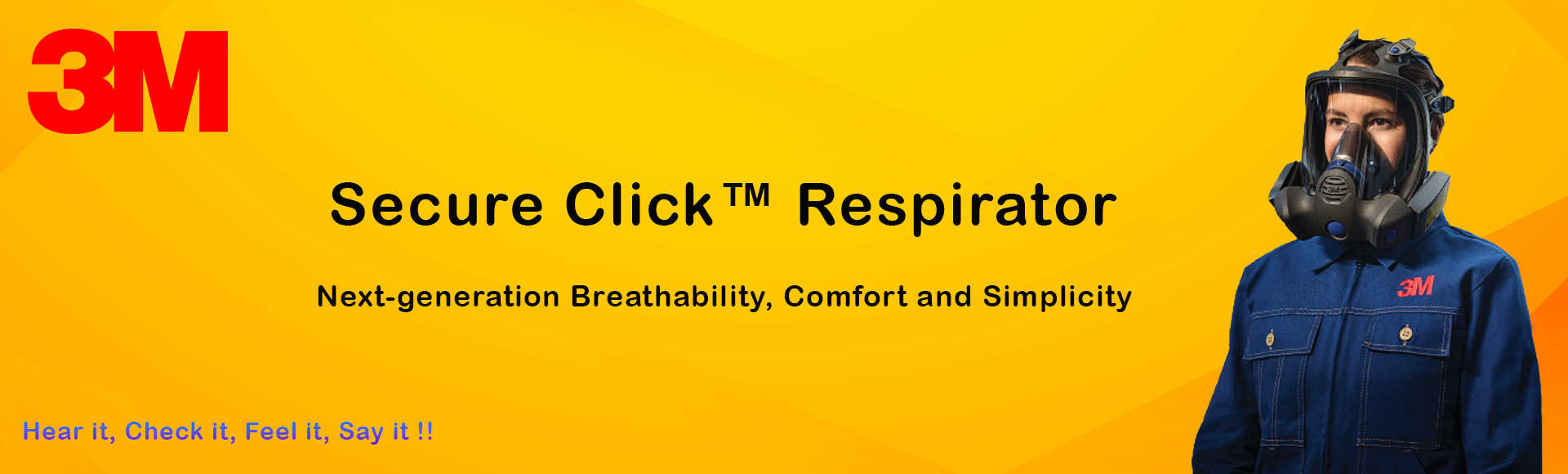 3M Secure Click Respirator